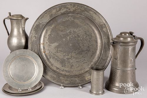 CONTINENTAL PEWTER, 18TH/19TH C.Continental