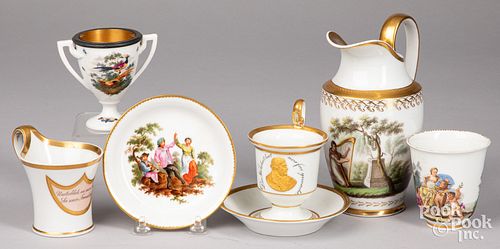 GERMAN HAND PAINTED PORCELAINGerman