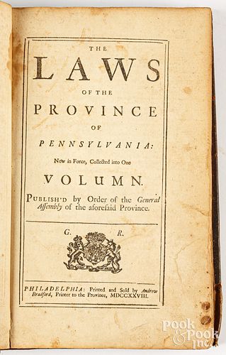 THE LAWS OF THE PROVINCE OF PENNSYLVANIAThe 30ddaa