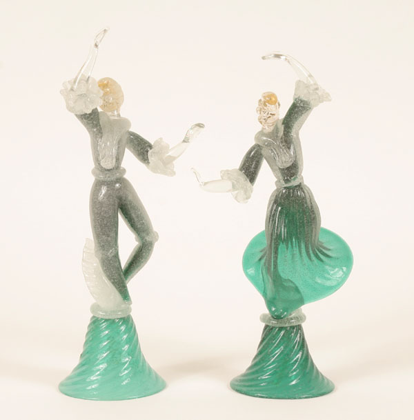 Murano bollicine art glass dancing 4e2ff