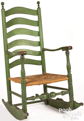 DELAWARE VALLEY LADDERBACK ARMCHAIR