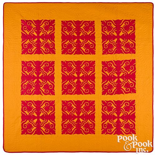 BOLD PENNSYLVANIA APPLIQU QUILT  30df73