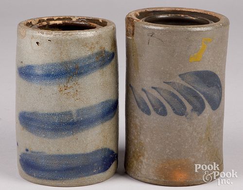 TWO WESTERN PENNSYLVANIA STONEWARE