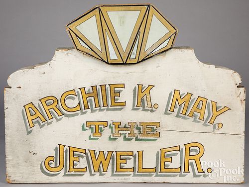 PAINTED TRADE SIGN, EARLY 20TH