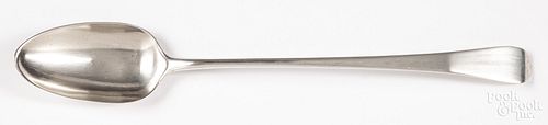 ENGLISH SILVER GRAVY SPOON CA  30e00e