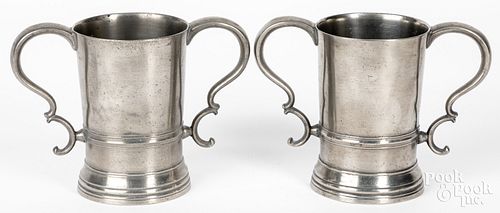 PAIR OF DANFORTH AND BOARDMAN PEWTER 30e0cc