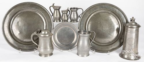 ENGLISH PEWTER TO INCLUDE PAIR 30e0c6