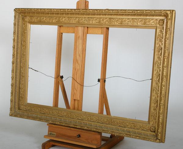 Large Victorian gessoed frame  4e34b