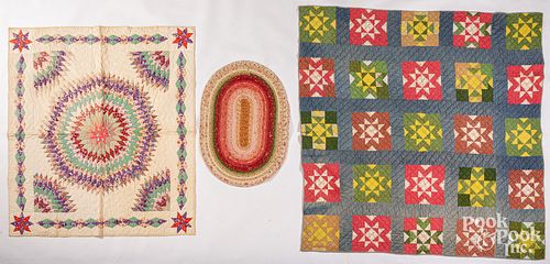 TWO PENNSYLVANIA PATCHWORK QUILTSTwo 30e170