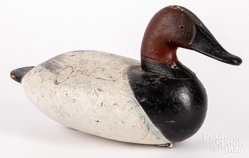 MARYLAND CARVED AND PAINTED CANVASBACK 30e18c