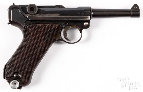 GERMAN S 42 LUGER SEMI AUTOMATIC 30e1a2