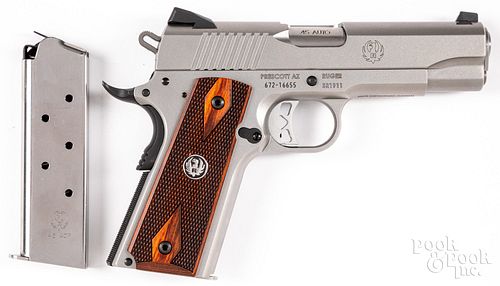 RUGER SR1911 STAINLESS STEEL SEMI AUTOMATIC 30e1c0