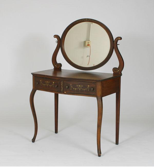 Edwardian mahogany dressing stand