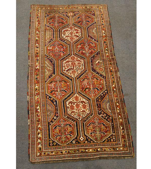 Persian Shiraz Oriental Rug 5 4 4e364
