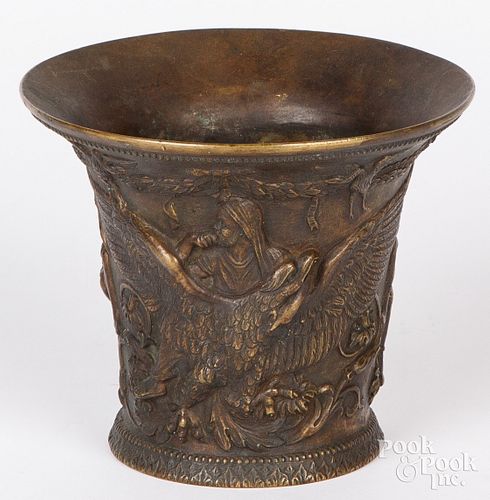 CONTINENTAL BRONZE MORTAR WITH