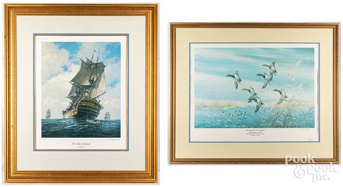 TWO SIGNED PRINTS BY GEOFF HUNT 30e274