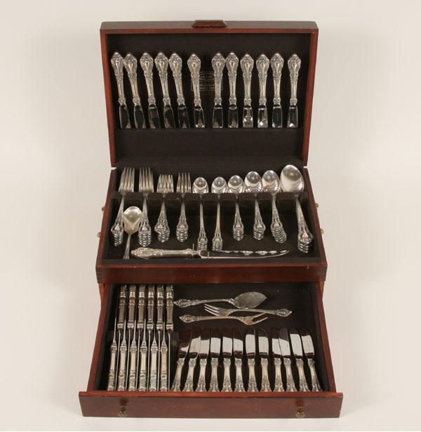 Lunt Eloquence sterling flatware,