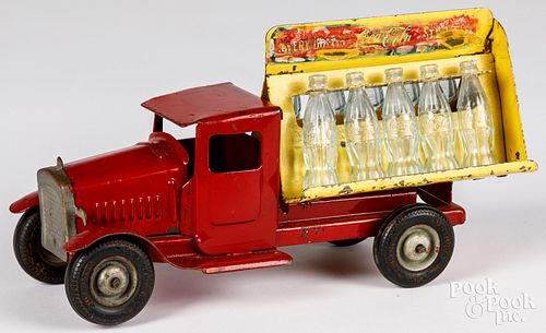 METALCRAFT PRESSED STEEL COCA-COLA DELIVERY