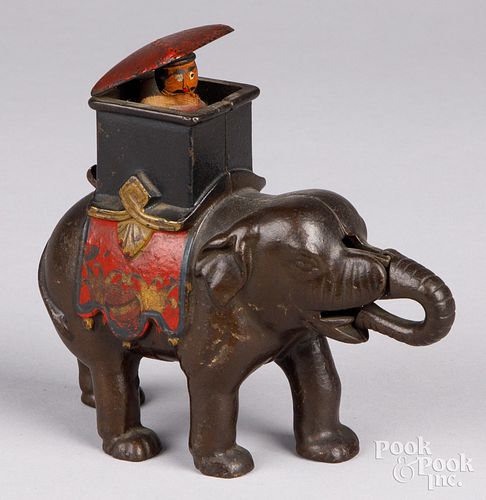 ENTERPRISE MFG. CO., ELEPHANT WITH HOWDAH