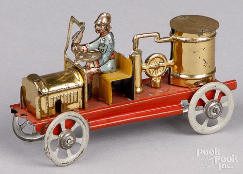 MEIER TIN FIRE PUMPER PENNY TOYMeier