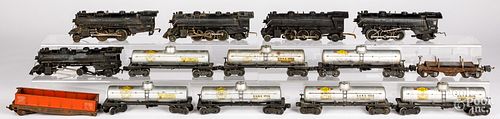 GROUP OF LIONEL 0 GAUGE LOCOMOTIVES