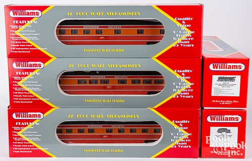 WILLIAMS FIVE PIECE TRAIN SETWilliams 30e39d