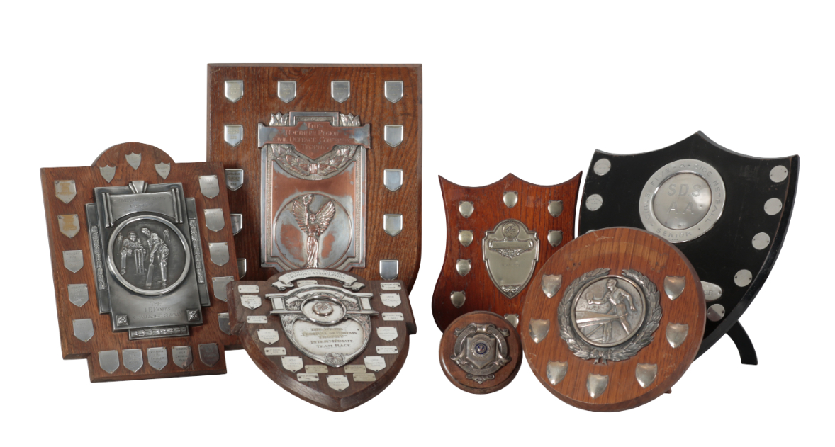 A COLLECTION OF SPORTING TROPHY