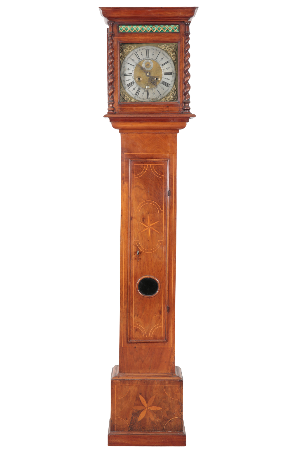 A GEORGE III WALNUT LONGASE CLOCK 310aef