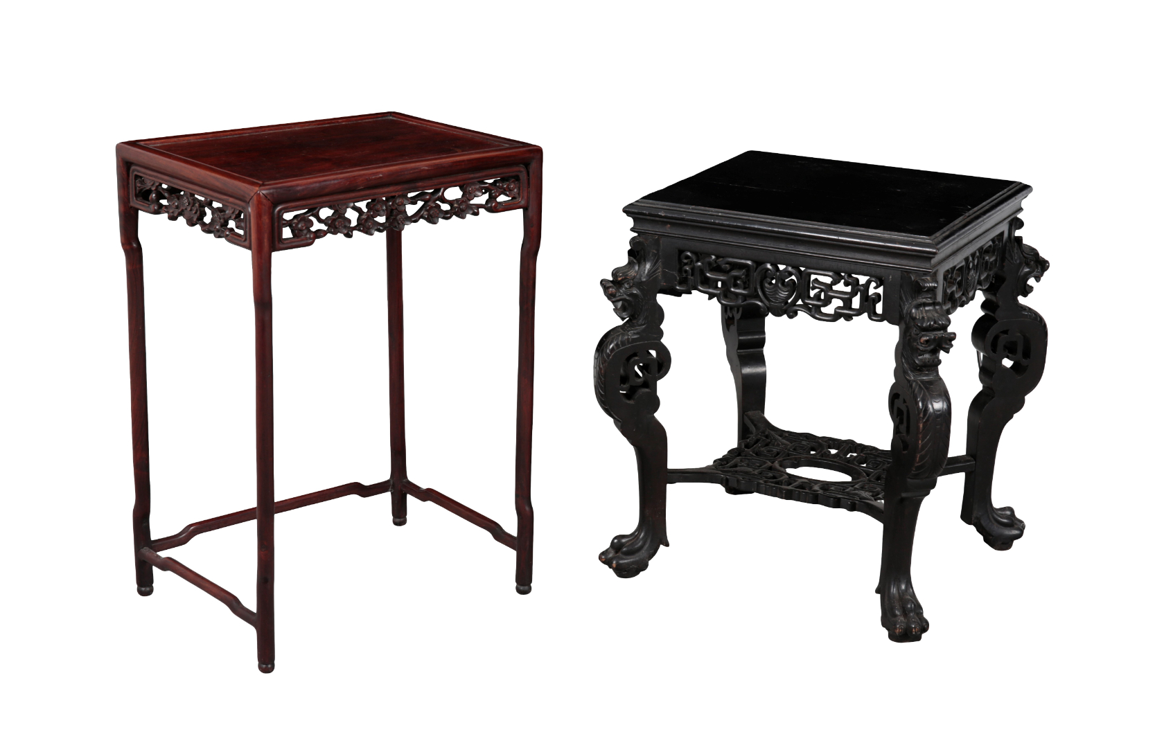 TWO CHINESE OCCASIONAL TABLES including 310b35