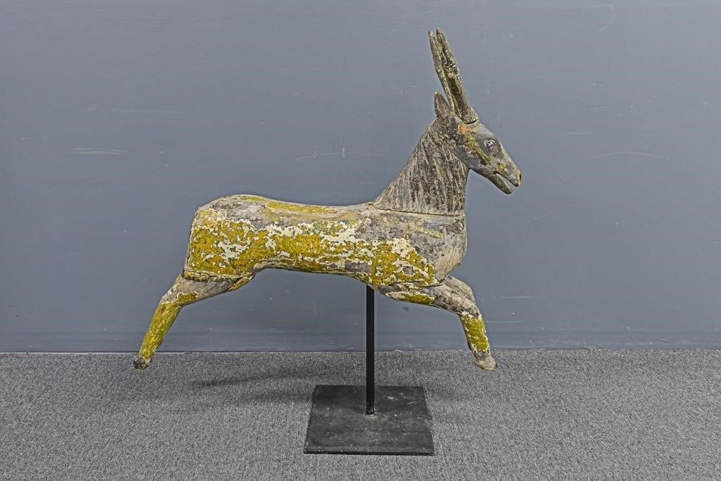 Carousel carved running stag by 310ba6