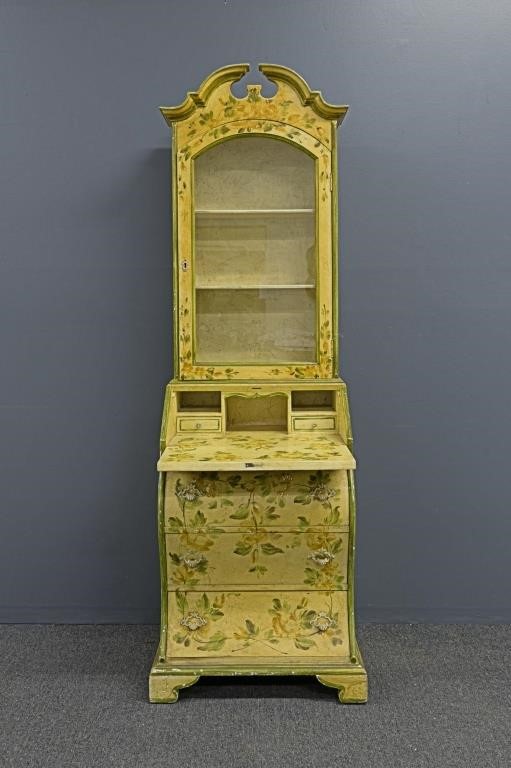 Italian paint decorated secretary 310ca5