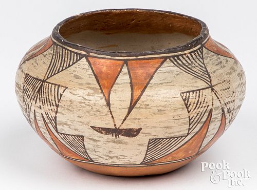 ACOMA PUEBLO INDIAN POLYCHROME POTTERY