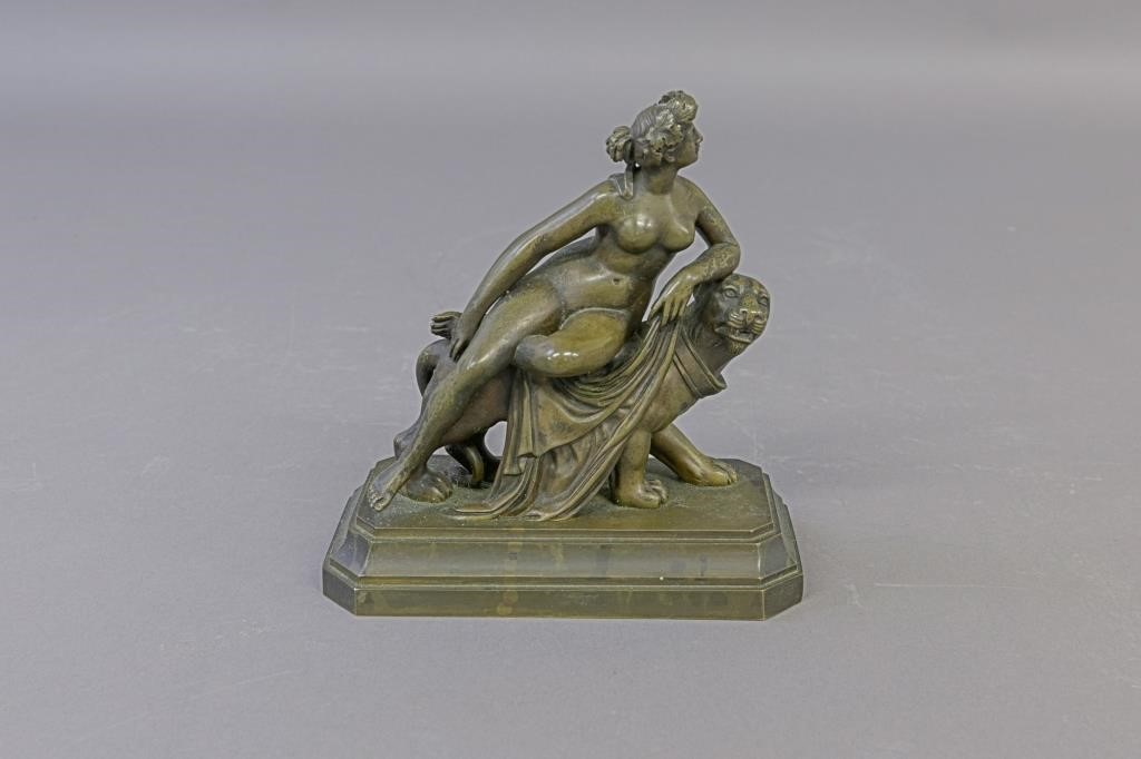 French bronze nude of woman on 310d7c