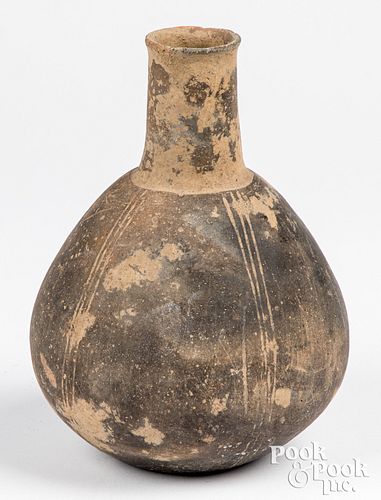 CADDO INDIAN POTTERY INCISED WATER