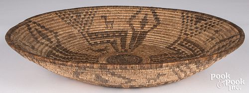 LARGE APACHE INDIAN FIGURAL BASKET