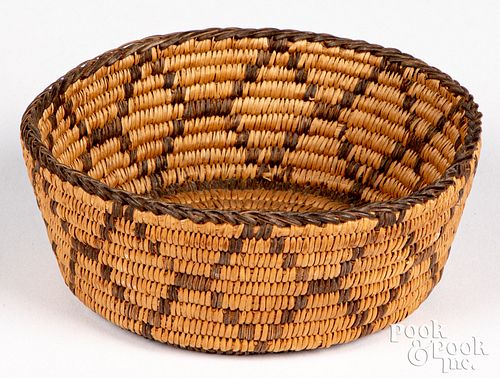 SMALL PIMA COILED BASKET BOWLSmall