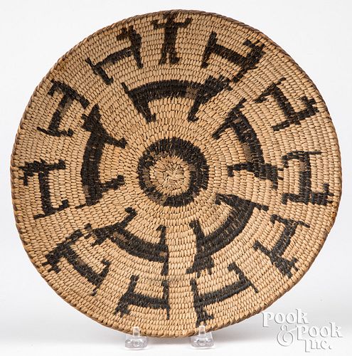 PAPAGO INDIAN WINNOWING BASKET,