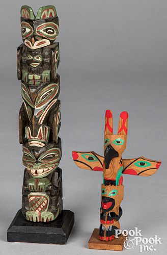 TWO PACIFIC NORTHWEST COAST INDIAN 310e72