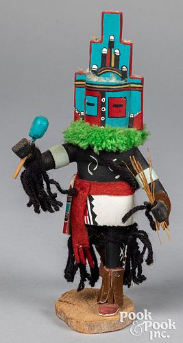 CONTEMPORARY CARVED AND PAINTED KACHINA