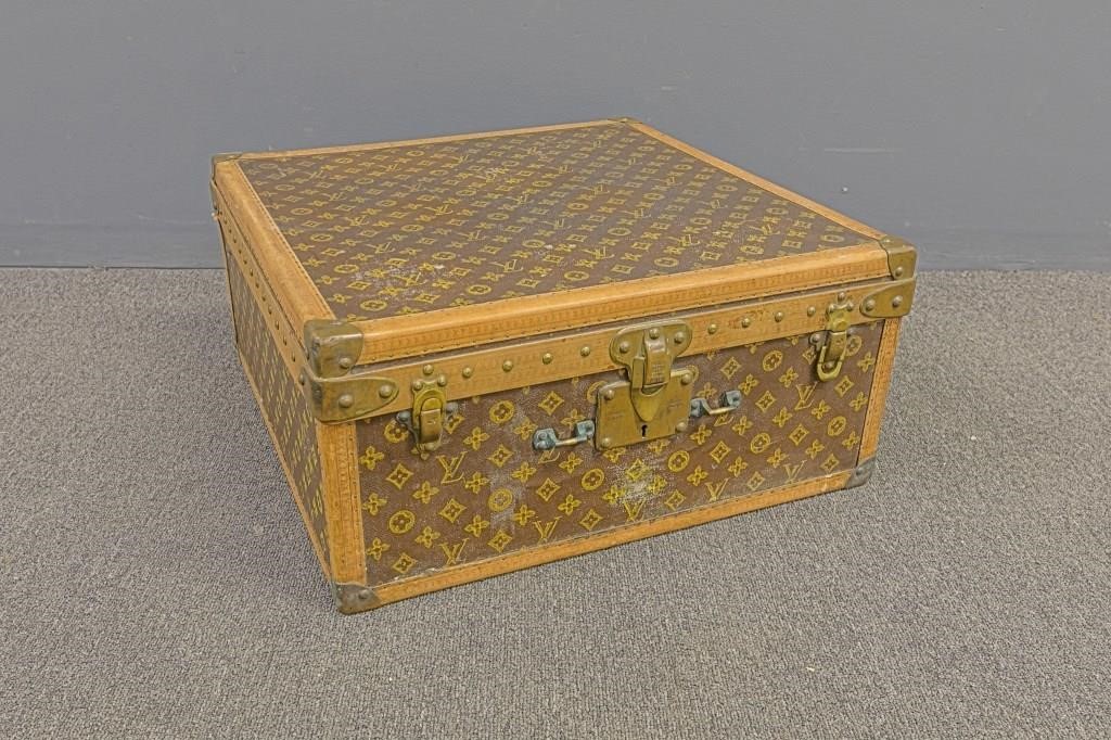 Louis Vuitton square hard suitcase