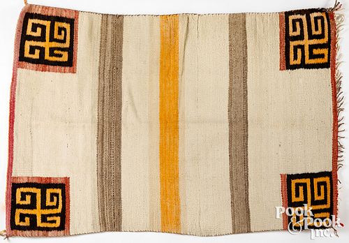 NAVAJO INDIAN WOVEN RUG TEXTILENavajo 310ecf