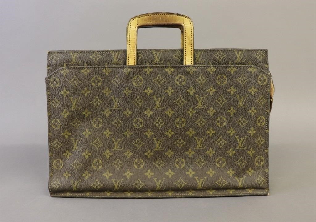 Louis Vuitton satchel, 14h x 17l