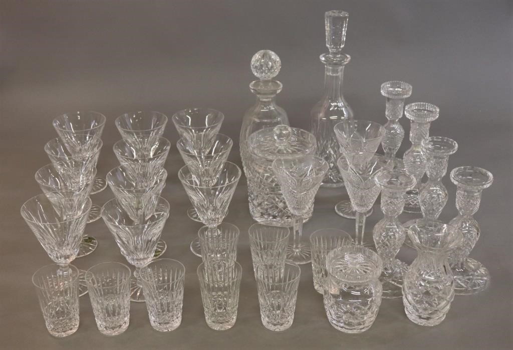 Eleven Waterford crystal goblets  31101a