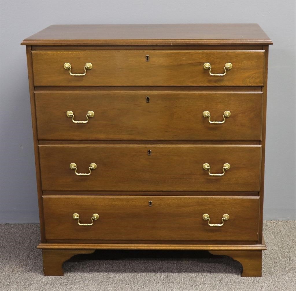 Kittinger Chippendale style mahogany 31103a