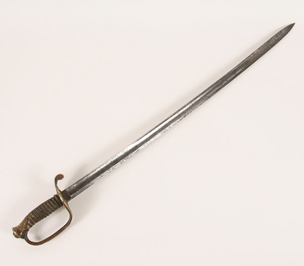 Engraved Civil War sword extensive 4e80c