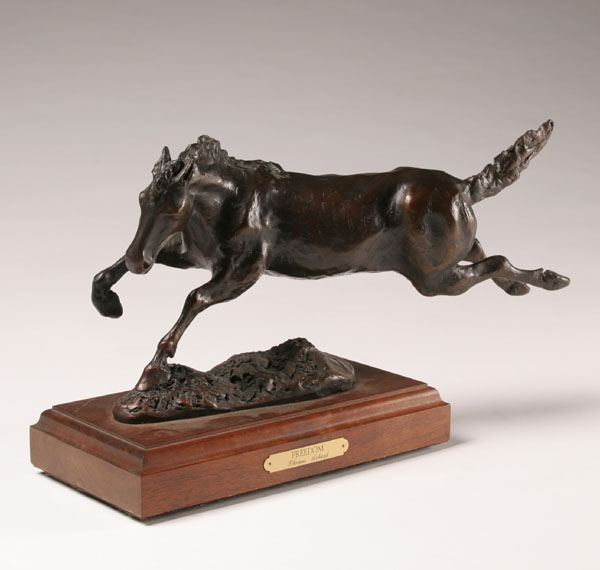Thomas Schwab bronze horse sculpture  4e819
