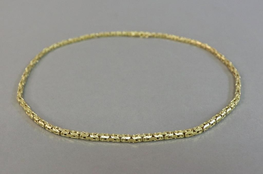 Italian 14 karat gold ladies necklace  31118c