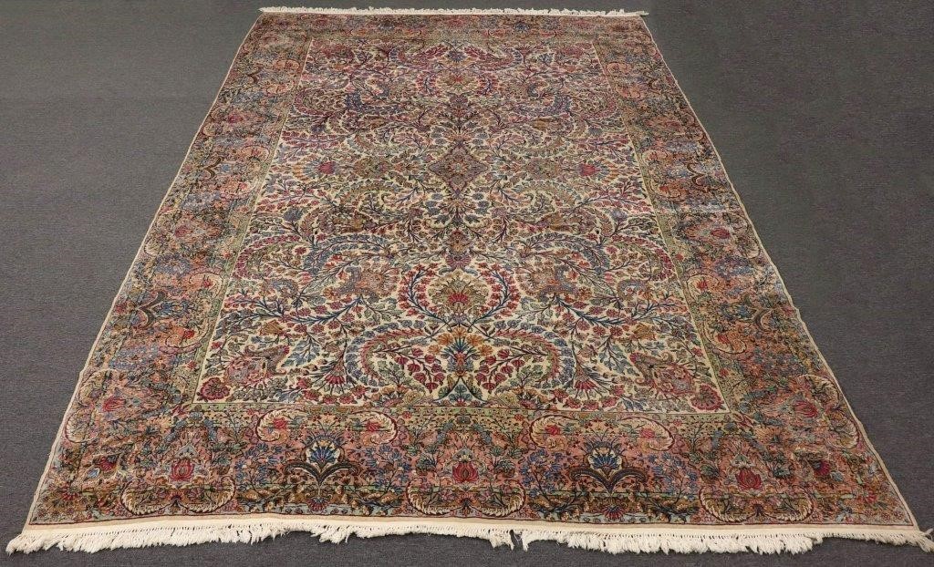 Palace size Kerman carpet with