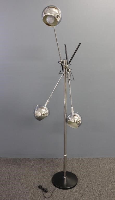 Mid-century modern floor lamp with