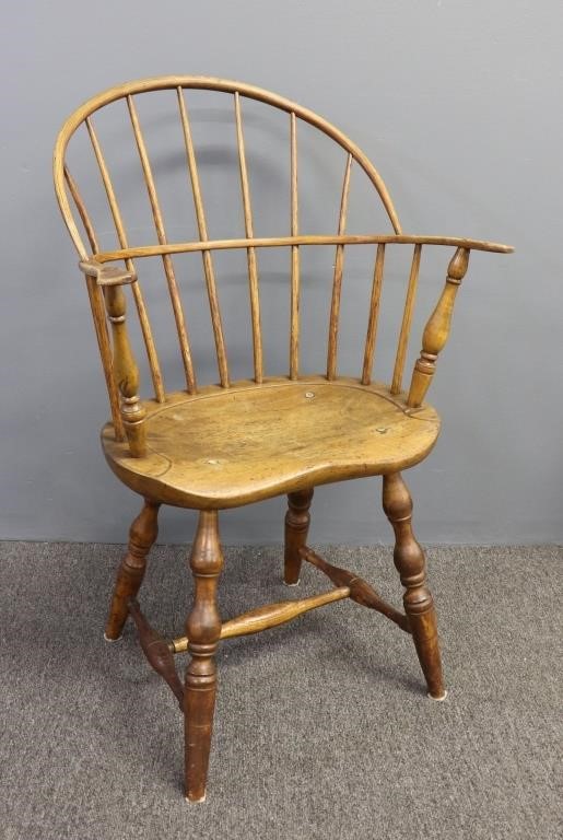 Windsor armchair, early 19th c., 36h